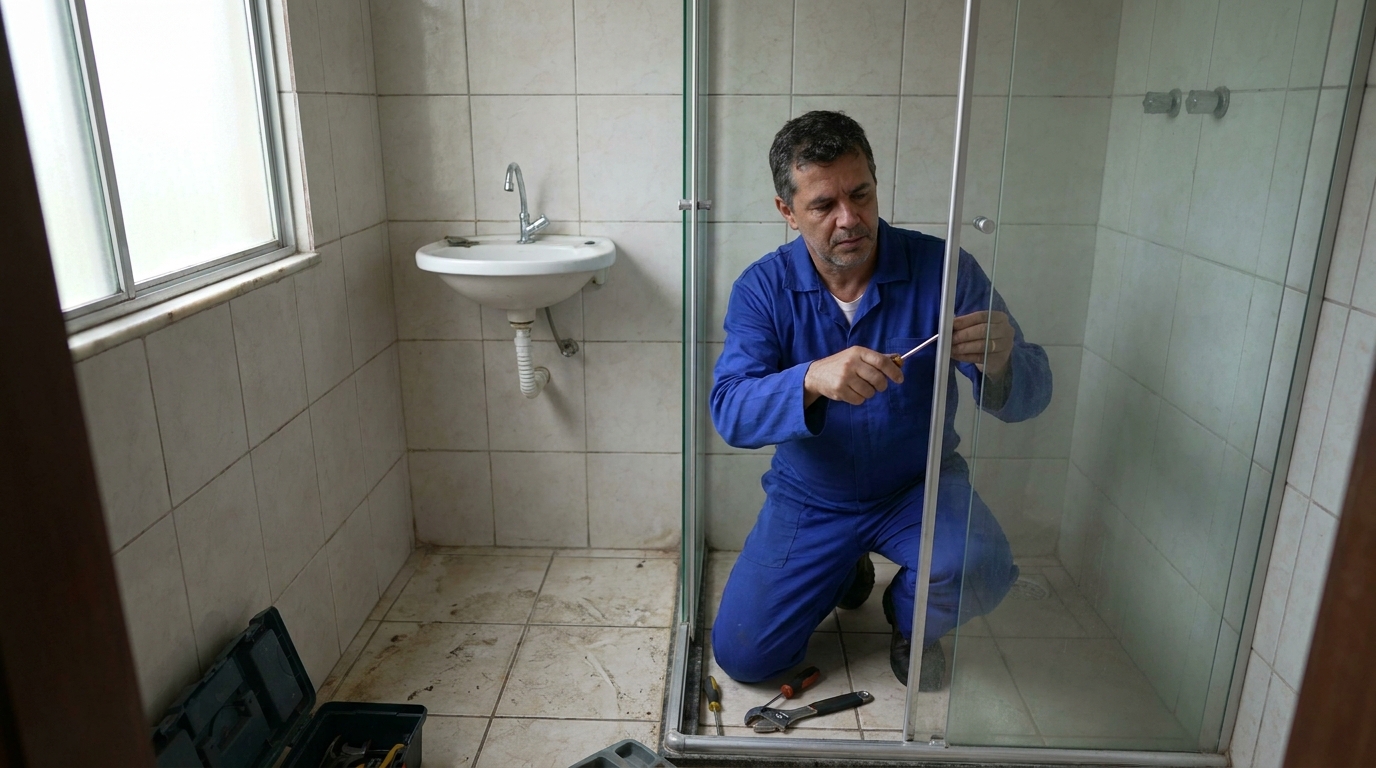 Reparo de box de vidro em Petrolina‑PE